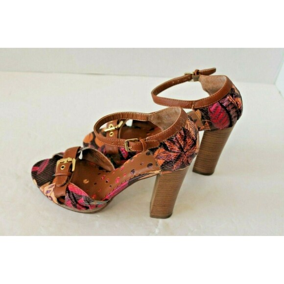 Not Rated Crush On You Heels Boho Sandals Shoes w/Box Womens Size 6 M - Picture 7 of 9